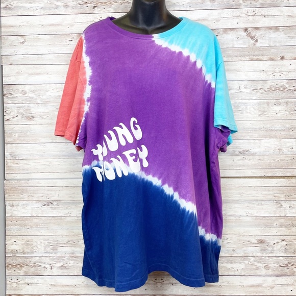 American Eagle Outfitters Other - AMERICAN EAGLE x Young Money Tie Dye Collab Tee